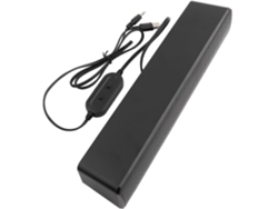 Barra De Sonido Estéreo Usb Con Cable Y Reproductor De Música Portátil Con Graves Potentes