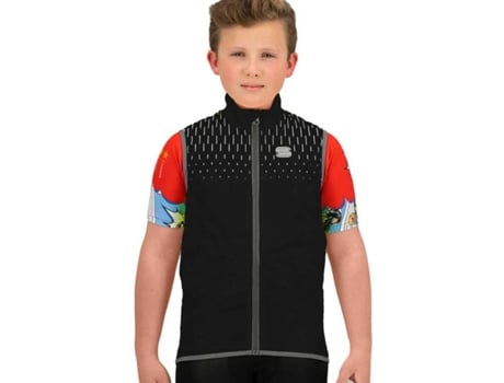 Colete para Mujer SPORTFUL Reflex Negro para Ciclismo (6 Años)
