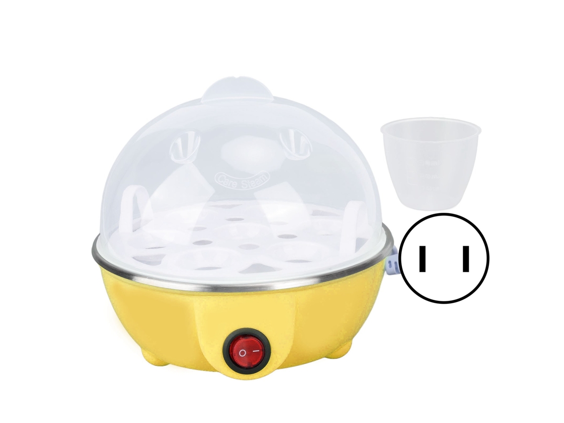 Cocedor De Huevos Para Gallinas, 7 Huevos, Antiquemado, Apagado Automático, Placa Calefactora, 110 V, Amarillo