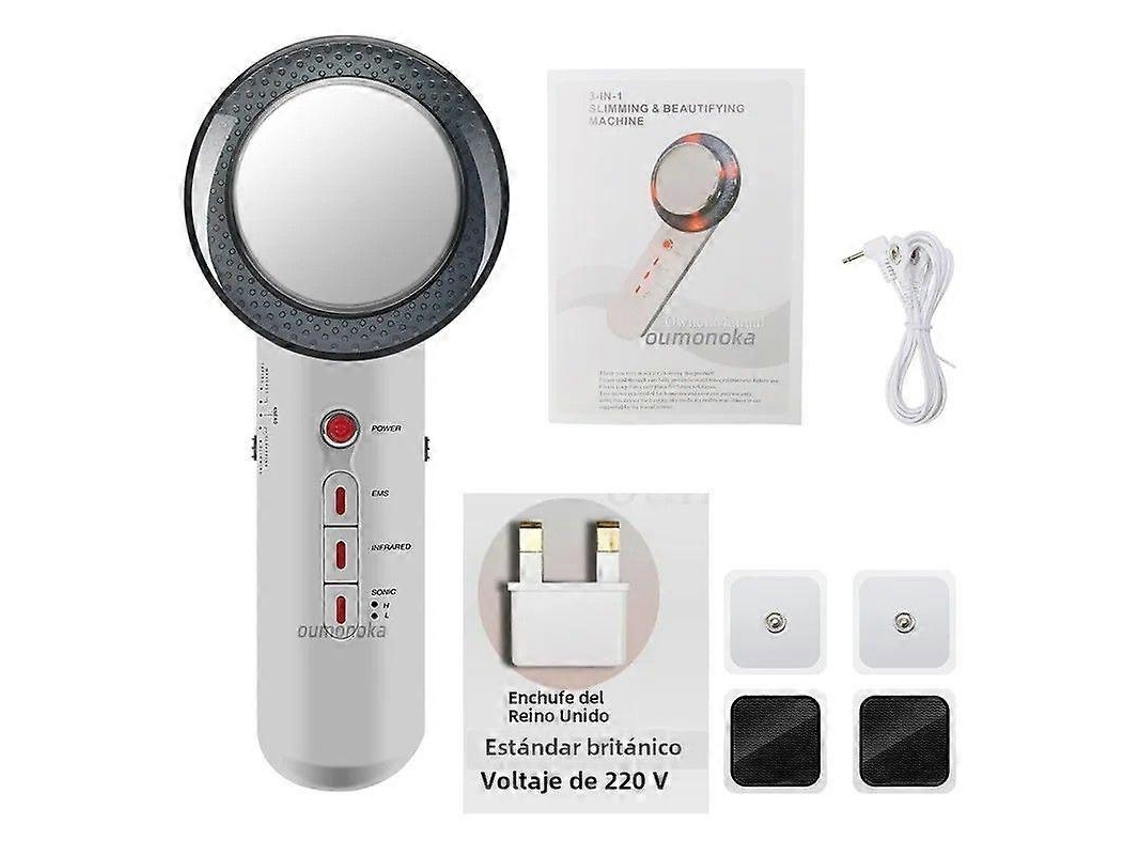 Dispositivo de lifting facial portátil ROSEWELL con terapia de luz roja y vibración