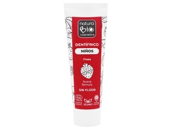 Pasta de dientes infantil Fresa 75 ml Naturabio Cosmetics