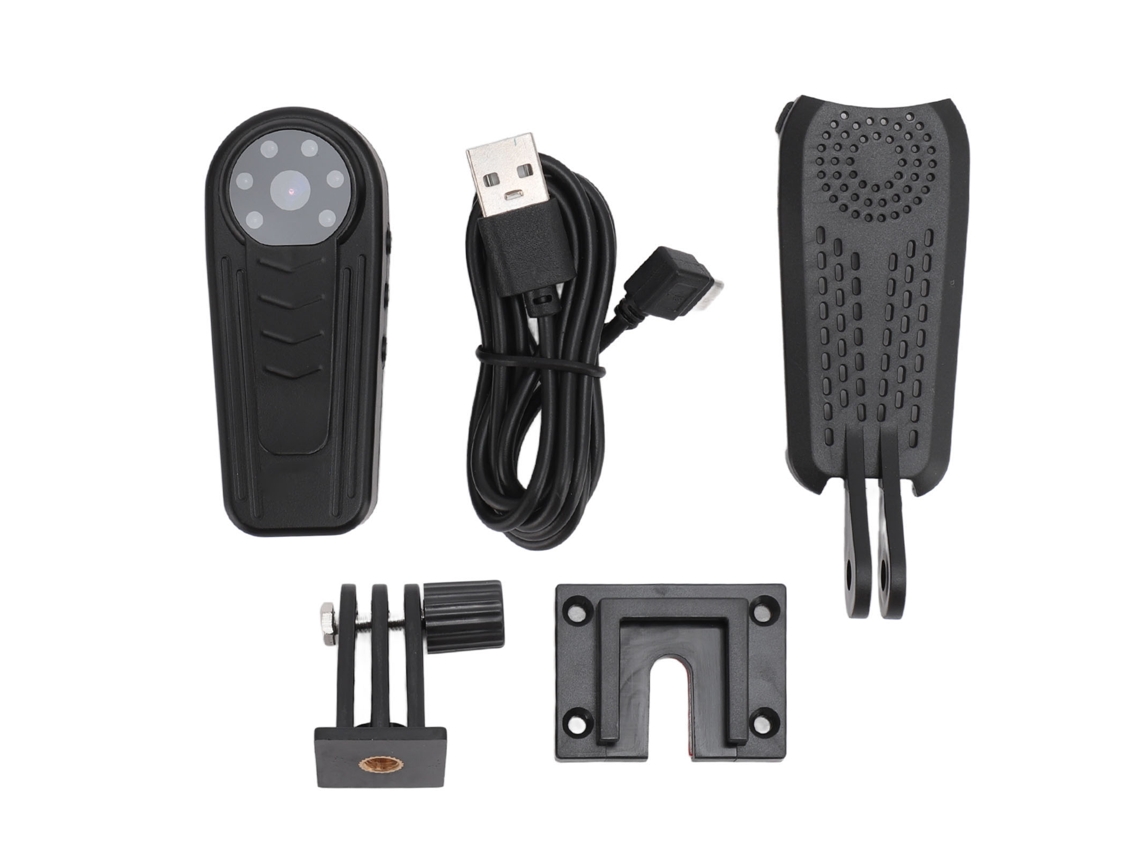 Cámara corporal portátil pequeña con wifi, grabadora de vídeo de bolsillo.