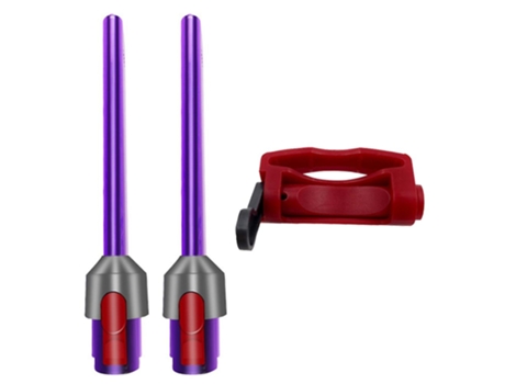 Para dyson v7 v8 v10 aspirador de pó iluminação cabeça de escova led adaptador