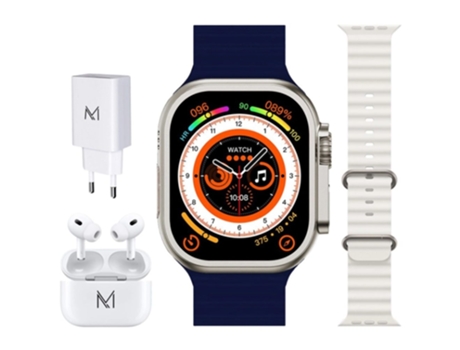 Smartwatch META Pack Ultra Max Azul 10