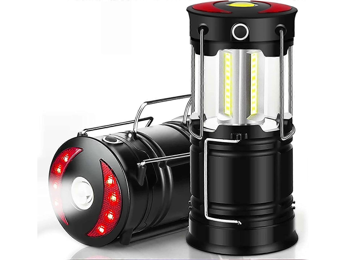 Rebe-linterna De Camping Led, Batería Recargable 3 Modos, Impermeable Para Camping, Senderismo, Jardín, Pesca, Etc.