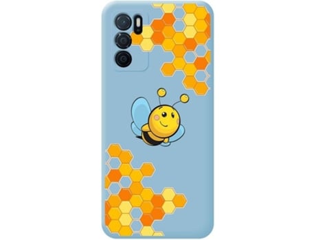 Carcasa Oppo A16 / A16s TUMUNDOSMARTPHONE Abeja Azul