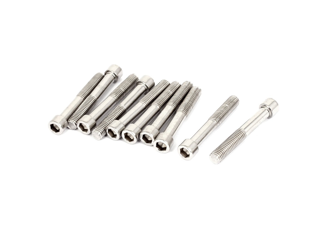 Tornillos De Cabeza Hueca Hexagonal De Acero Inoxidable 304 M10x65mm Din 912