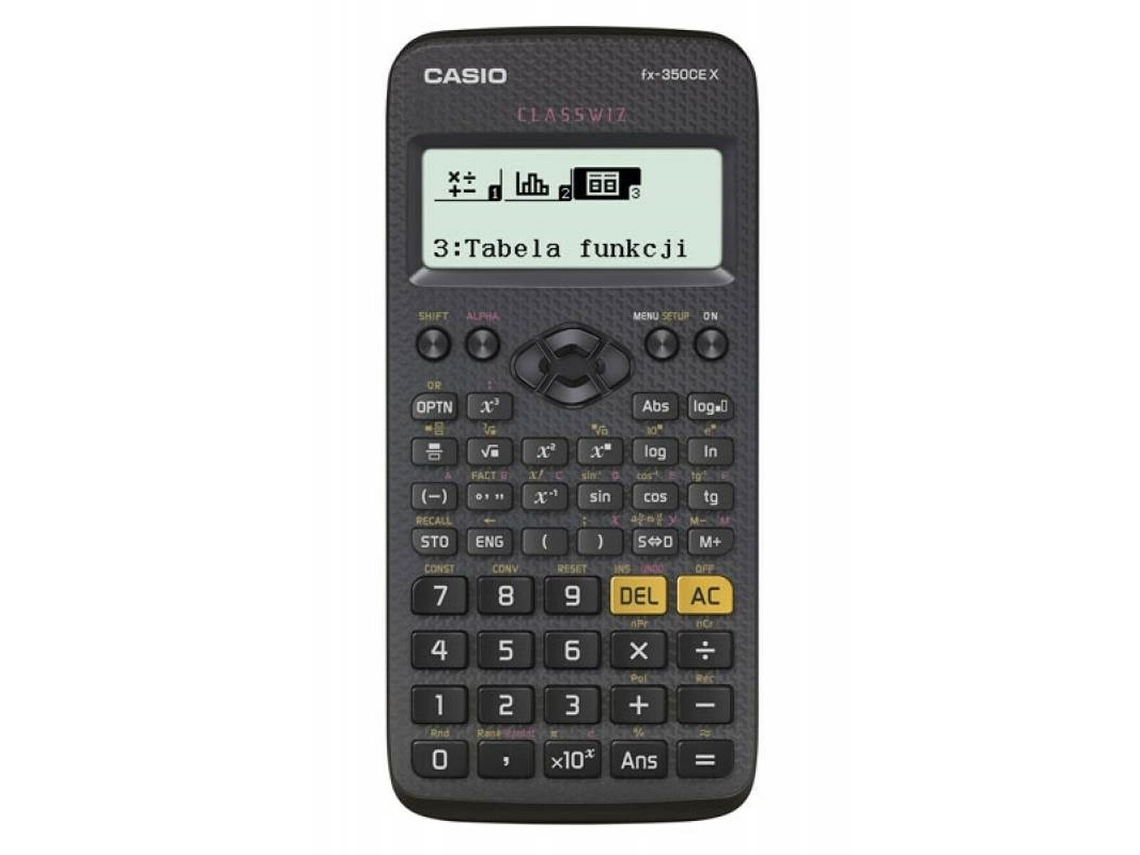 Calculadora Científica CASIO FX-350CEX Negro