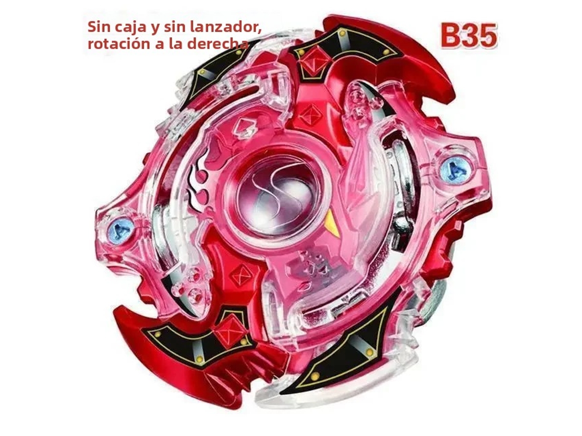 Lanzador De Peonzas Metal Fusion Arena Toy Battle Spinning Top