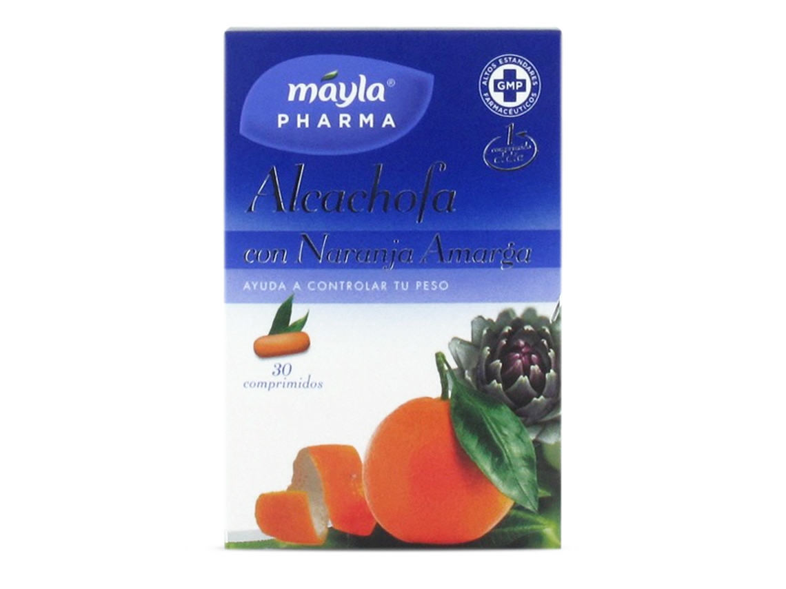Complemento Alimentar MAYLA Mayla Alcachofa Con Naranja Amarga 30 Capsulas