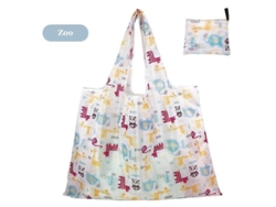 Bolso de hombro grande de tela Oxford gruesa, ecológico, reutilizable, portátil, plegable, bolso de compras para mujer. GOKOCO