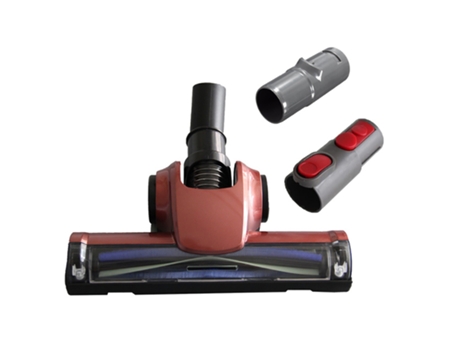 Para Dyson V7 V8 cepillo accionado por aire con 2 adaptadores piezas de aspiradora 32Mm gran reemplazo de herramienta de cabezal de cepillo de suelo
