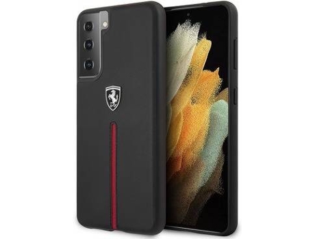 Carcasa Samsung Galaxy S21 Plus FERRARI Blanco