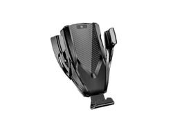Cargador Carro Qi Fast Sensor Inteligente Auto Para Apple, Samsung Yizhood Negro