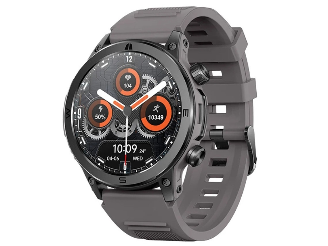 Reloj inteligente con Bluetooth, llamadas, frecuencia cardíaca, oxígeno en sangre, presión arterial, monitoreo de salud y múltiples modos de deportes electrónicos. Yizhood