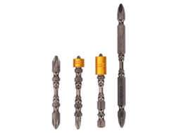 Juego De 3/4 Puntas Magnéticas Antideslizantes Para Destornillador Eléctrico De 65/110 Mm (4 Unidades)