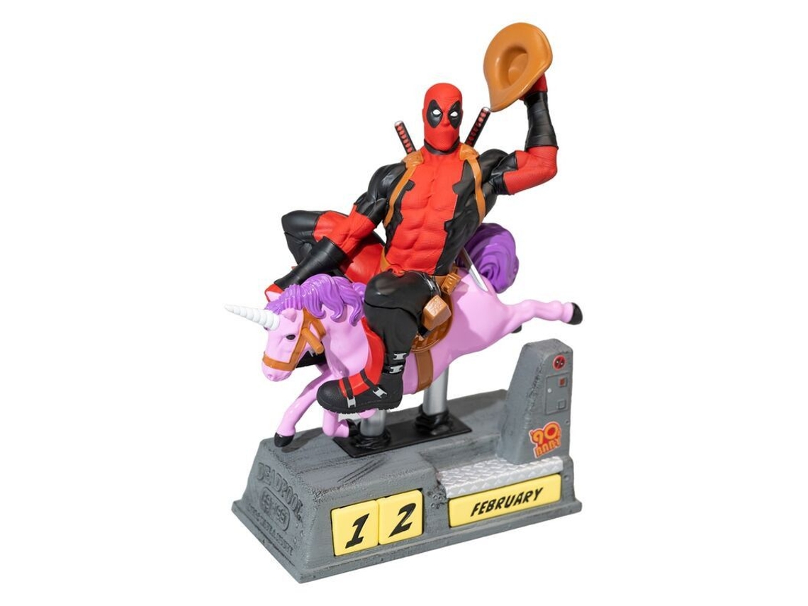 Calendario perpetuo Deadpool y Unicornio Marvel Erik