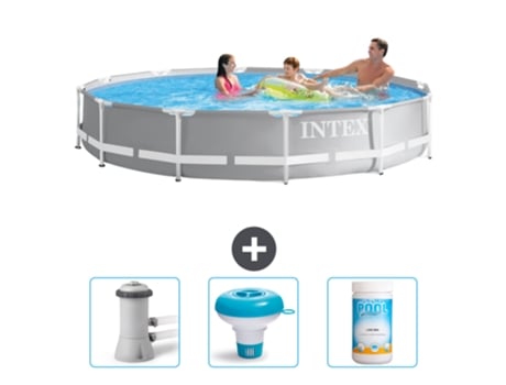 Piscina Tubular INTEX 26710NP-CB77 (6503 L - 366x76cm)