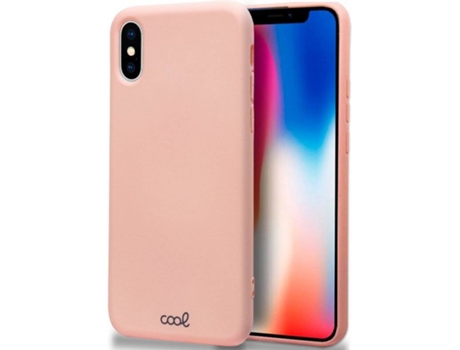 Funda iPhone XS COOL Rosa