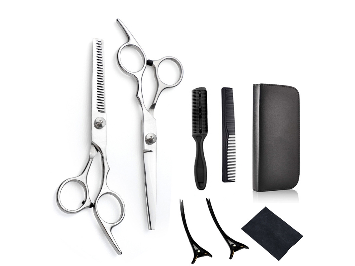 Kit de tijeras de peluquero profesional, juego de tijeras de peluquero para peluqueros/peluquería JEDBESETZT