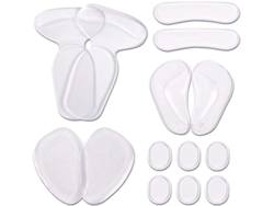 Plantillas De Talón Lavables Y Reutilizables Para Zapatos Demasiado Grandes. Comodidad Ajustable Con Diseño Desarrollado Por Médicos. Antideslizantes,