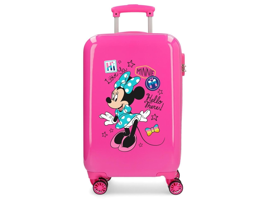 Maleta de Cabina DISNEY Minnie Oi amor 55cm Rígida