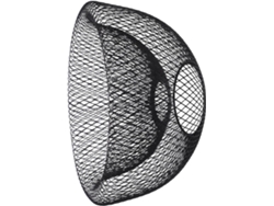 Lámpara De Pared De Hierro Metálico De Doble Capa Con Diseño Calado Hueco, Compatible Con Bombillas, Que Ahorra Espacio, Para Sala De Estar.