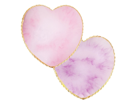 Piezas En Forma De Corazón Phnom Penh Resin Nail Art Palette, Nail Polish Palette Nail Art -Style3 ZMDECQNA 2 Un