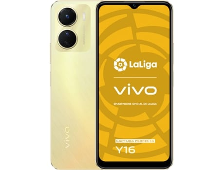 Smartphone VIVO Y16 (6.5'' - 4 GB - 128 GB - Dorado)