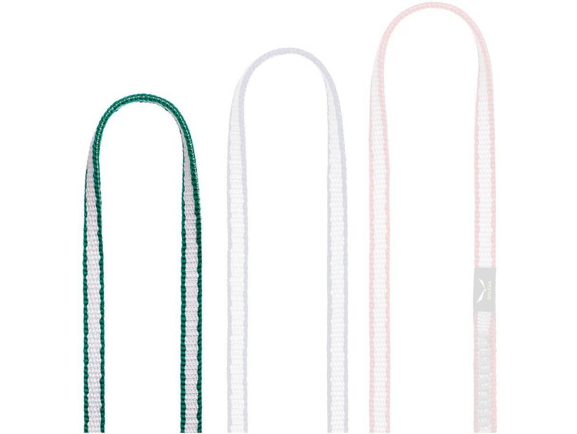 Cinta de Escalada SALEWA Dyneema Sling (Tam.: 30 cm - Verde y Blanco)