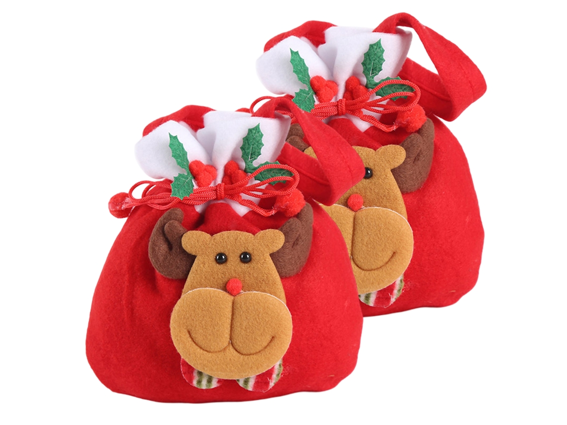 Bolsa de regalo para Navidad, frutas y decoración de regalos. TRUYUETY