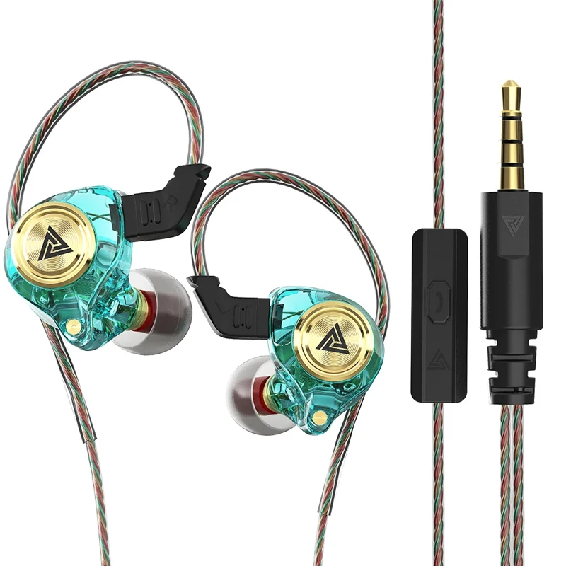 (verde) Auriculares Inalámbricos Con Micrófono, Cancelación De Ruido Y Graves Potentes.