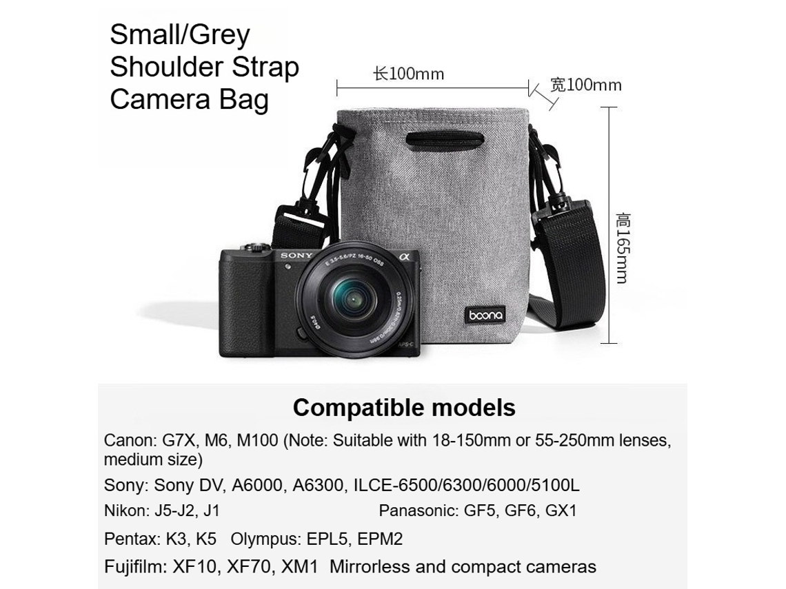 Bolsa para cámara DSLR, estuche para lentes, funda protectora impermeable para cámara sin espejo, Yunzii Style 5