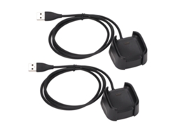 Base De Carga Usb Para Fitbit Versa 2, Cable De Carga Con Protección, 2 Unidades.