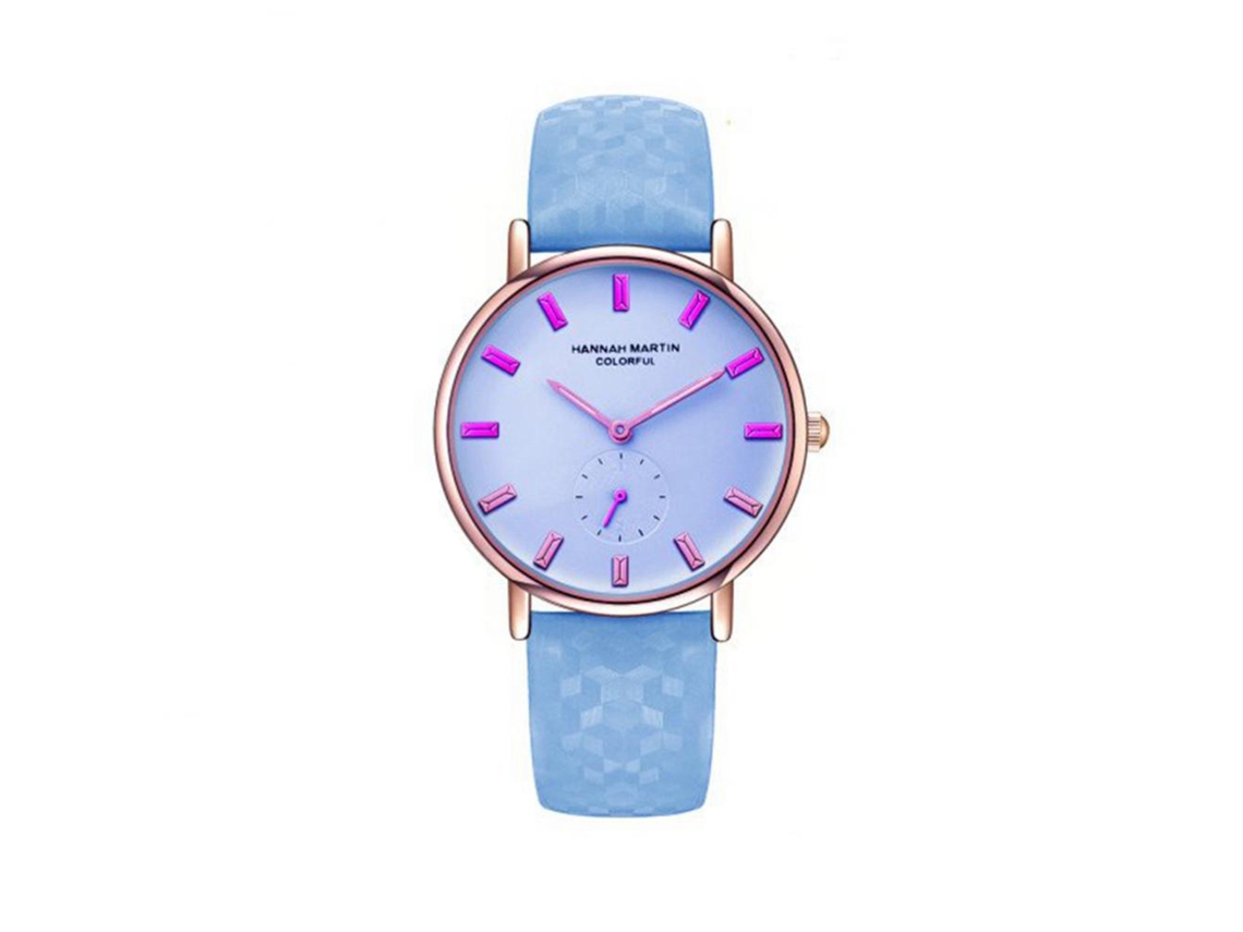 Reloj Zhoulianfa Para Mujer Con Diseño Moderno De Corazón Y Correa De Piel Sintética Hm-bs32