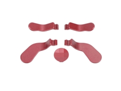 Palancas De Repuesto De Acero Inoxidable Para Joysticks Y Cruceta Para Elite Series 2 (rojo)
