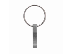 Mini Abridor De Botellas Portátil De Acero Inoxidable Con Llave Para Barbacoa Al Aire Libre (edc)