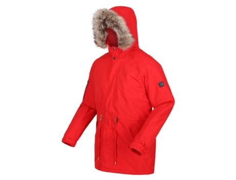 Parka de Hombre REGATTA Salinger Iii Nylon Rojo (XL)
