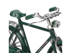 Modelo De Bicicleta Miniatura De Metal Estilo Retro Con Ruedas Giratorias Para Decoración De Mesa Y Regalo.