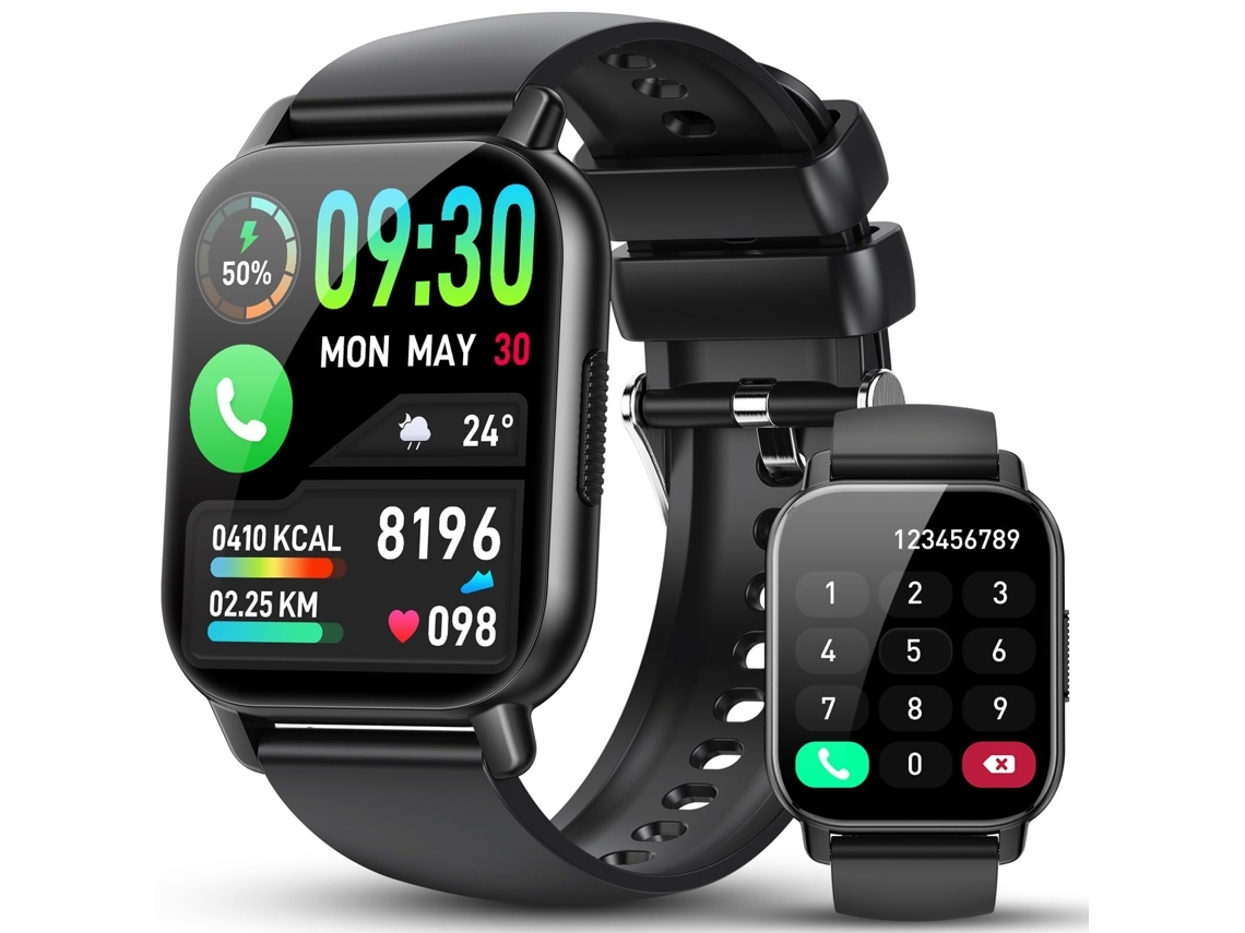 Reloj Conectado Mujer Hombre con Llamada Bluetooth Smartwatch Hd 1 85 Reloj Conectado Impermeable Ip68 112 Modos YEMAESRE