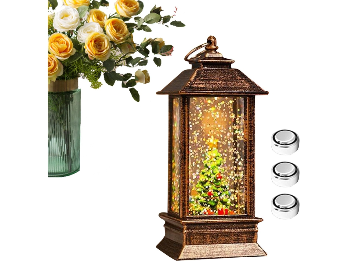 Pantalla navideña | Lámparas bonitas | Luz de noche decorativa para mesa, apartamento y sala de estar, Q Gokoco