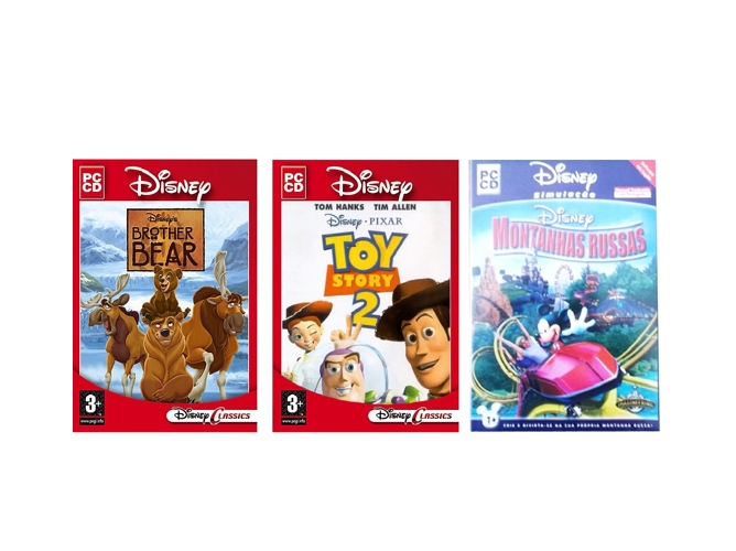 Juego PC Disney Brother Bear + Toy Story 2 + Montanhas Russas: Collectors Edition (PT)