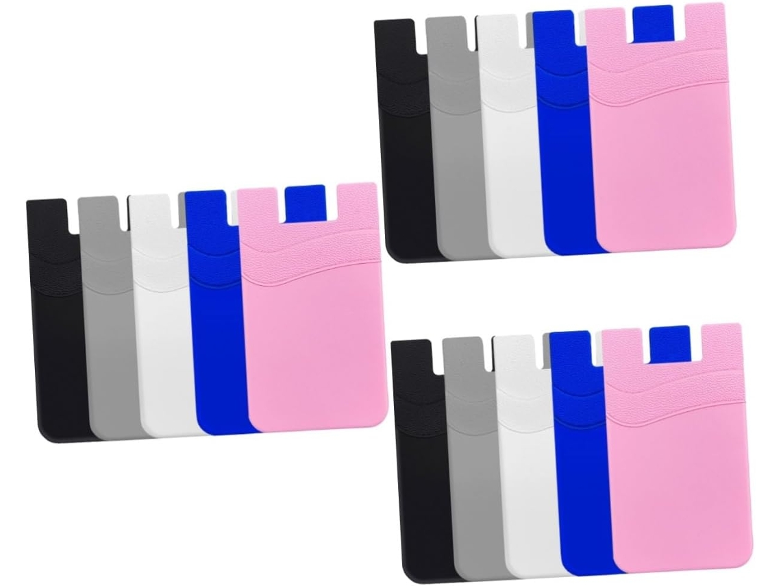 15 Piezas De Fundas Para Teléfonos Móviles, Monederos Y Tarjetas De Crédito
