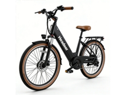 Bicicleta Eléctrica Headeer Bd26195 - Motor 350w Batería 48v11.5ah 26" Frenos De Disco - Negro