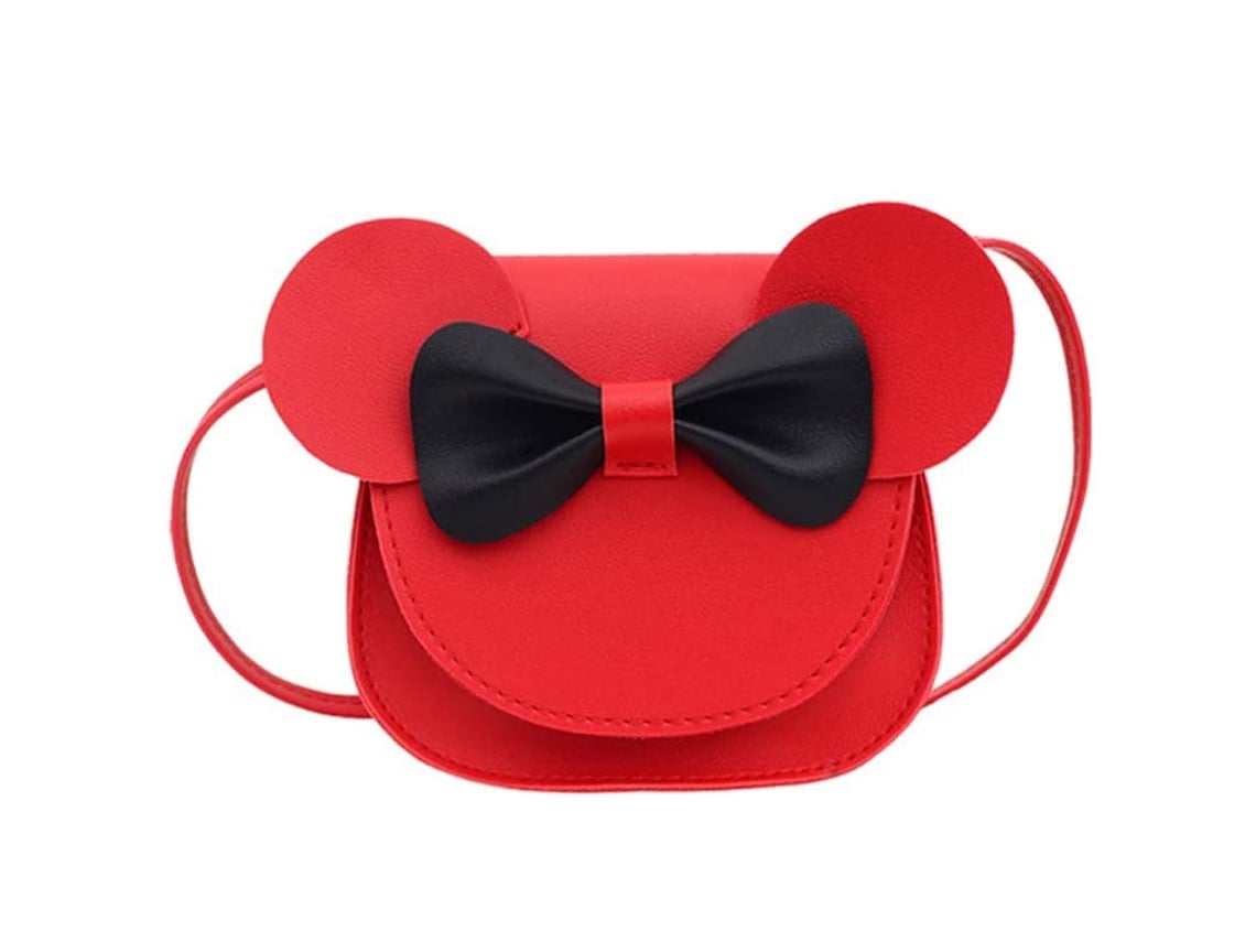 Bolsa Transversal Mini Para Meninas Com Laço (1 Unidade)