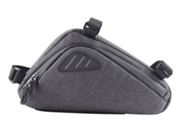 Bolsa de bicicleta triangular plegable impermeable gris Gusshious Zz-06