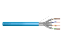 Cable Cat.6a, U/FTP, DCA, AWG 23/1, Lsoh, 50 m, azul, cable de instalación Digitus