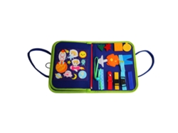 Tablero De Fieltro Para Jugar A Disfrazarse: Juguete Educativo Sensorial Para Niños Pequeños.