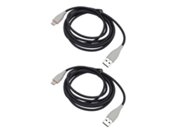 Cable De Repuesto Para Auriculares Mmx150, 2 Piezas, Ofc, Tipo C A Usb, 2 M
