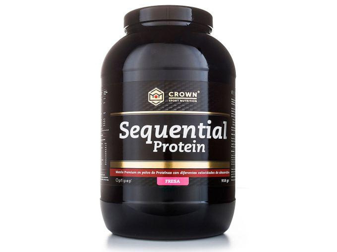 Complemento Alimentar CROWN SPORT NUTRITION CROWN SPORT NUTRITION Sequential Protein 918 Gr Morango